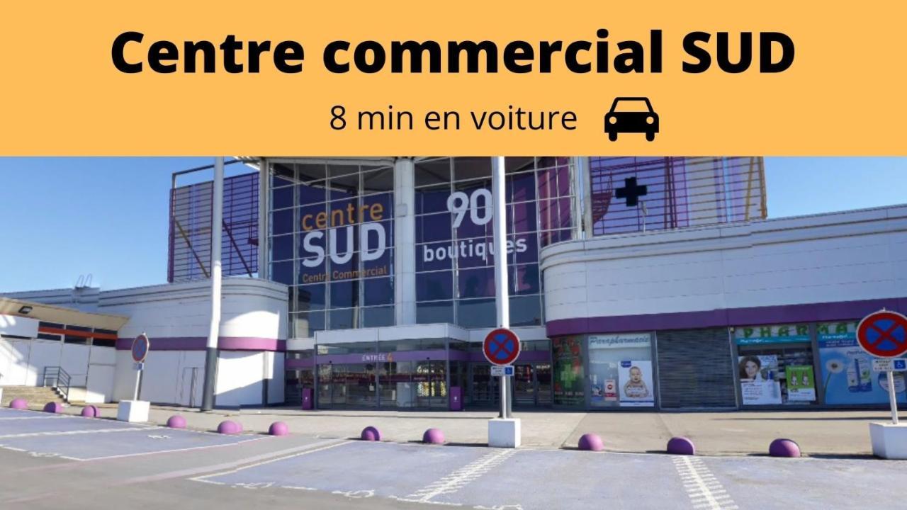 Le Mans - Au Calme - Stationnement Facile - Proche Centre Ville Et Gare Kültér fotó